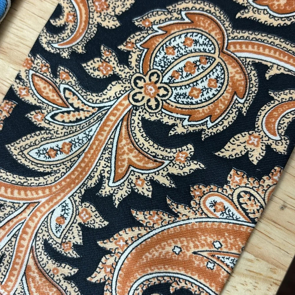Bundle 4 VINTAGE ties from Clappers wide ties includes 2 Silk LIBERTY OF LONDON